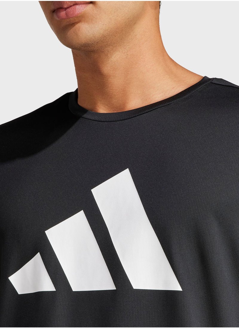 Adidas - Sereno 3 Stripes T-Shirt - Image 1