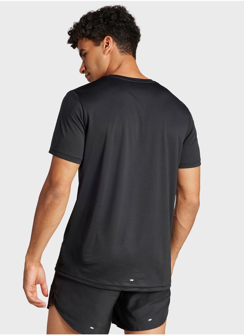 Adidas - Sereno 3 Stripes T-Shirt - Image 1