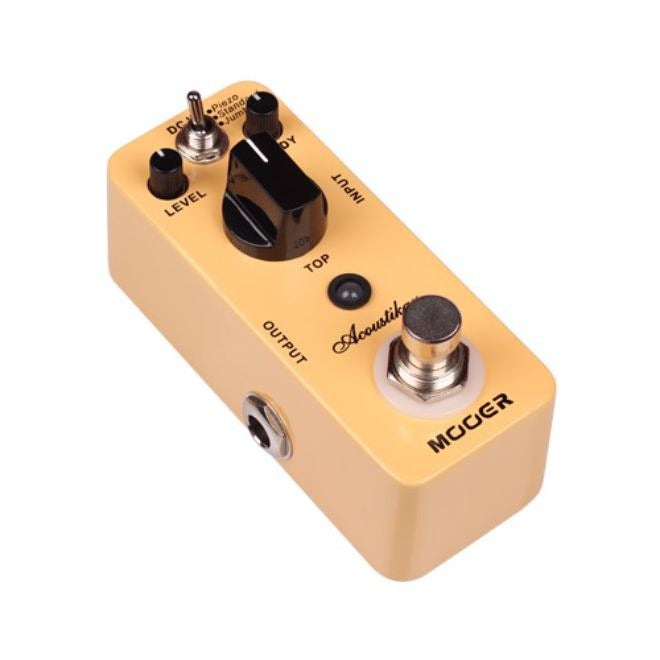 MOOER Acoustikar Micro Acoustic Guitar Simulator Pedal, 3 Modes Piezo/Standard/Jumbo, True Bypass Electric Guitar Acoustic Simulation  Stompbox - Image 2