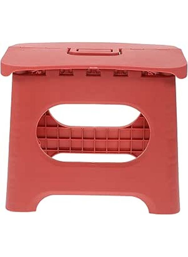 Portable Folding Fishing Stool Lightweight Plastic Vintage Design for Outdoor Camping and Home - Image 1