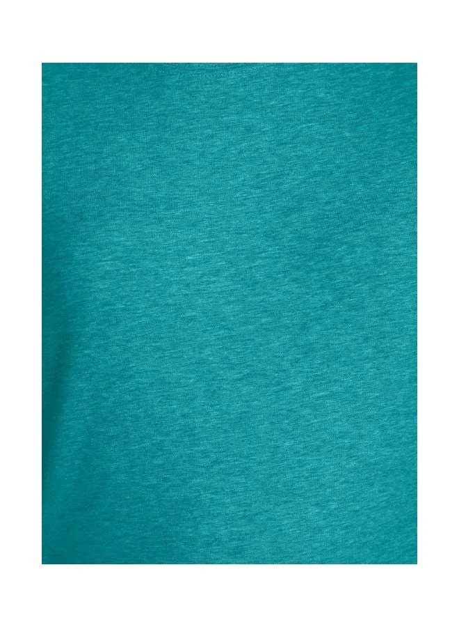 Jockey Team Melange 1515 Women Super Combed Cotton Elastane Stretch Regular Fit Solid Round Neck Half Sleeve T Shirt for Women | Best Price UAE