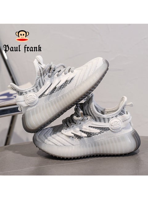 Children's Color Blocking Splicing Coconut Shoes Versatile Sports Shoes