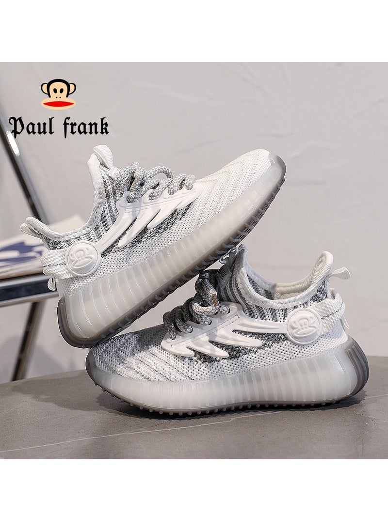 Paul Frank - Children's Color Blocking Splicing Coconut Shoes Versatile Sports Shoes - Image 1