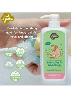 Natural Bottle, Toys & Dish Wash - Plant-Based, Safe for Babies, Effective Cleaning with Organic Chamomile, 500ml - pzsku/ZE95FDEA1BC00427008D0Z/45/_/1728370033/50dda691-ad3d-45f3-9e9c-204ac5818a43