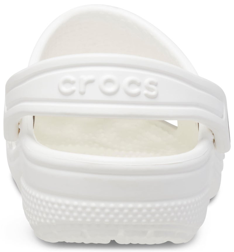 Crocs Kids Classic Clog (Toddler) - Clogs for Kids - Synthetic Upper - Ventilation Holes - Round Toe White 7 Toddler M - Image 2