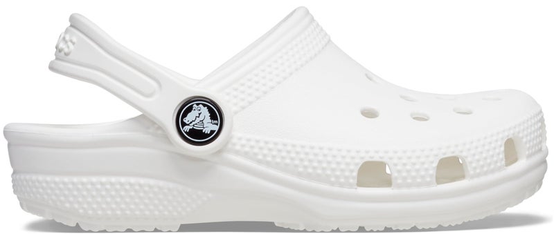 Crocs Kids Classic Clog (Toddler) - Clogs for Kids - Synthetic Upper - Ventilation Holes - Round Toe White 7 Toddler M - Image 5