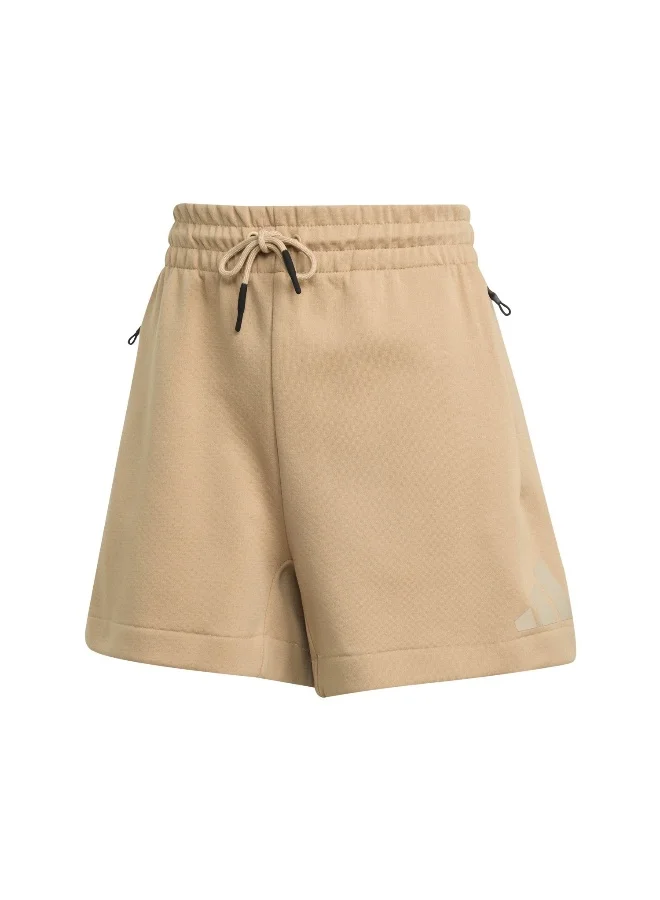 adidas Adidas W Z.N.E.  Short Brown Shorts (1/2) Shorts For Women