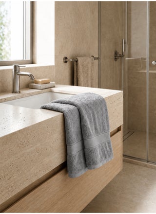 Grey Towel Set – 600 GSM