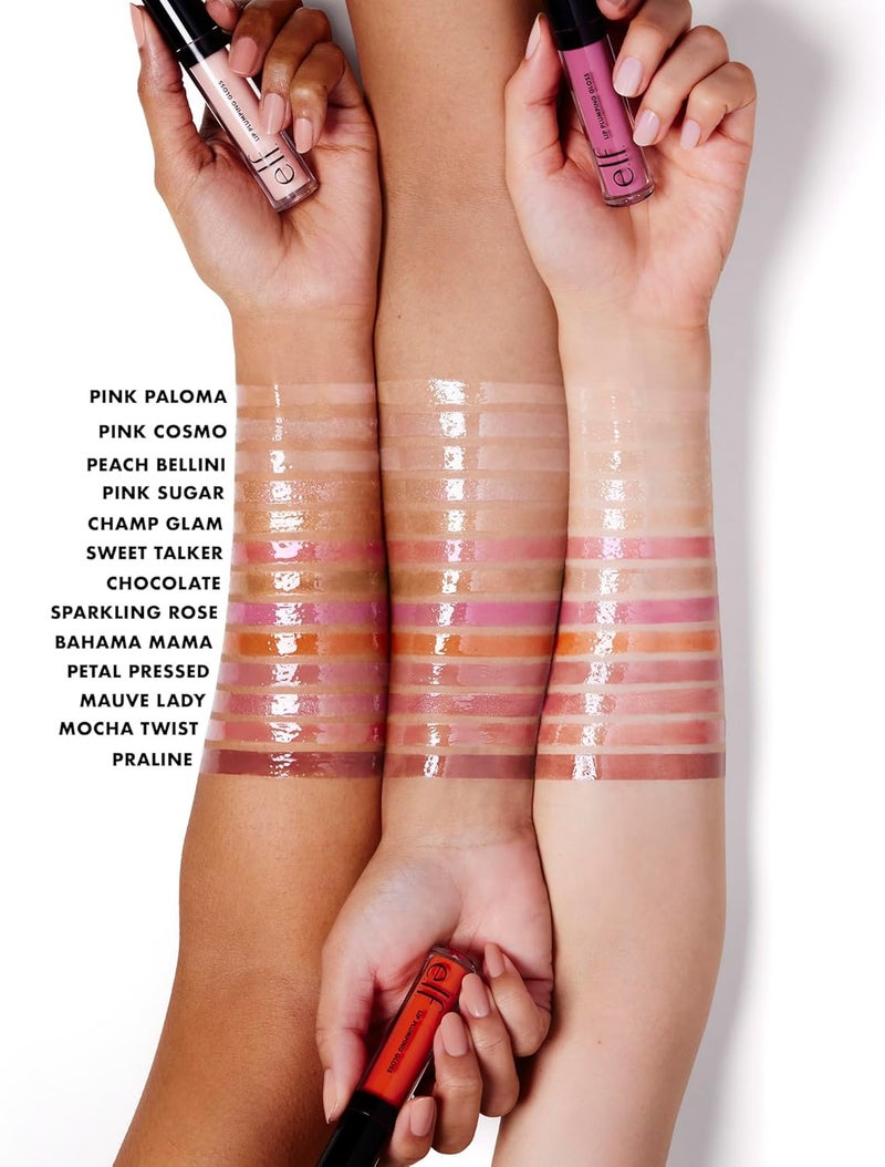 elf E.L.F. Lip Plumping Gloss, Hydrating, Nourishing, Invigorating, High Shine, Plumps, Volumizes, Cools, Soothes, Mocha 2.7ML, Multi, 2.6 G (Pack Of 1) - Image 3