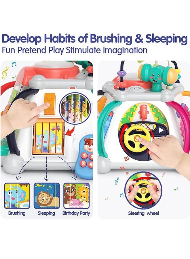 15-in-1 Multifunctional Educational Toy | Parents' Top Choice | Music & Lights to Inspire Baby's Potential | Safe & Eco-Friendly Design, Suitable for 6-36 Months - Image 4