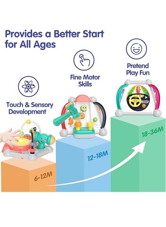 15-in-1 Multifunctional Educational Toy | Parents' Top Choice | Music & Lights to Inspire Baby's Potential | Safe & Eco-Friendly Design, Suitable for 6-36 Months - Image 5