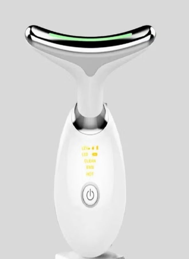 ES-1081 Anti-Aging LED Face Massager – IPL Wrinkle Reducing & Puffiness Relief Instrument, Rechargeable, Therapy Multicolour - Image 2