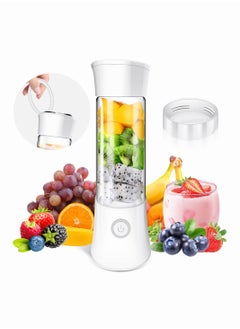 ULHYC Portable Blender 480ml, 6-point Blade Mini Blender, USB Rechargeable Personal Blender for Shakes, Smoothies, Fresh Juice, Baby Food, Vegetables  - Image 1