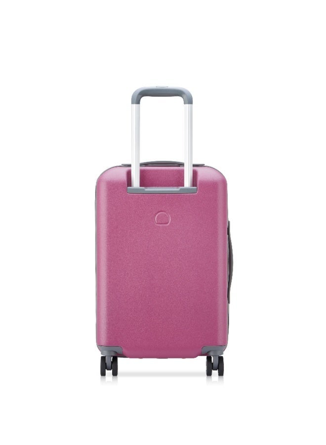 ديلسي حقيبة سفر صلبة بعجلات مزدوجة من يونايتد كولورز أوف بينيتون طقم 3 قطع (كبير + متوسط + صغير) مقاسات 55/70/82 سم – لون روز (وردي) - Image 5