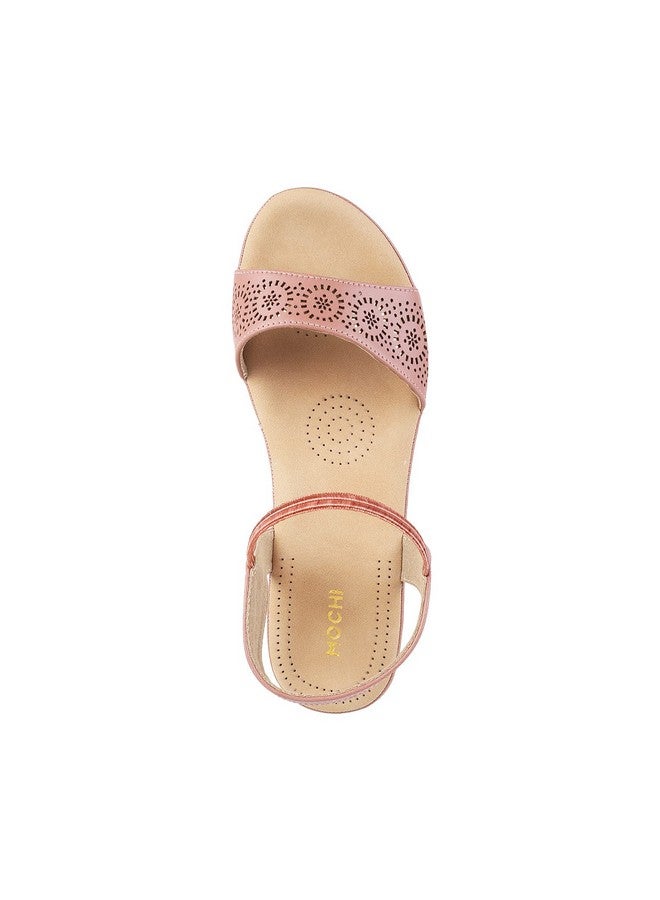 موتشي صندل موتشي للنساء باللون الخوخي الصناعي مقاس 6 المملكة المتحدة (39 الاتحاد الأوروبي) (44-1481) - Image 5