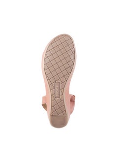 Mochi Mochi Women Peach Synthetic Sandals 6-UK (39 EU) (44-1481)  - Image 4