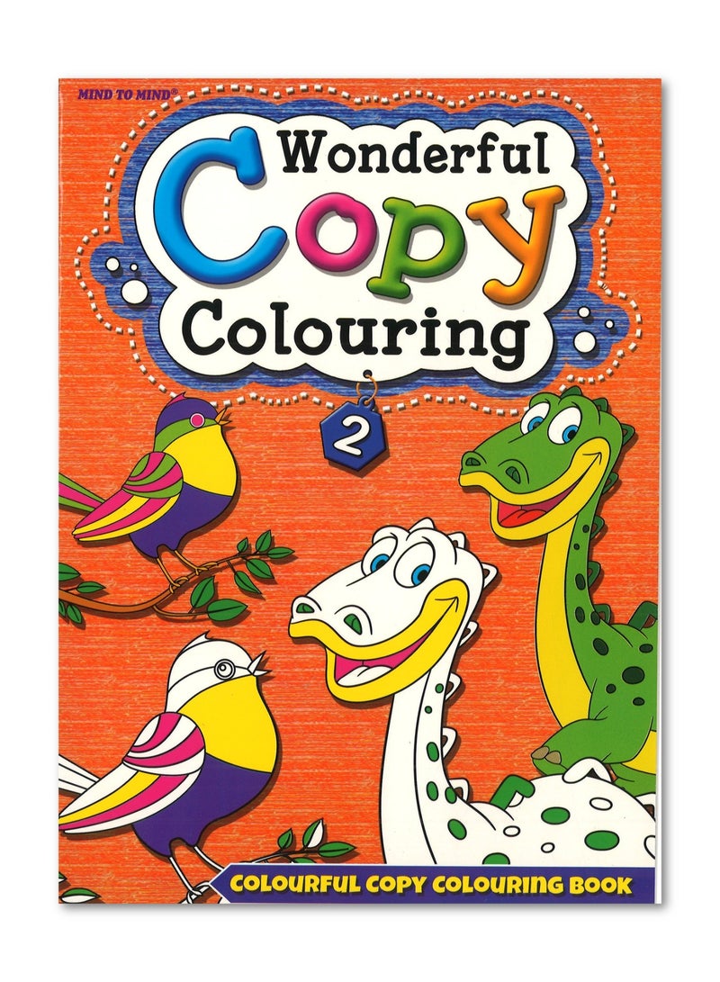 Mind to Mind Wonderful Copy Colouring Book #2 - Image 1