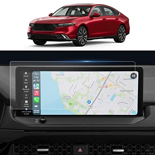 LANTU Car Screen Protector for Honda Accord 2024 2025 2023 Accessories 12.3'' Navigation Tempered Glass Touch Screen Anti Glare for Accord Hybrid, Sport, Sport-L, EX-L, Touring - Image 1