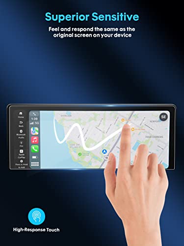 LANTU Car Screen Protector for Honda Accord 2024 2025 2023 Accessories 12.3'' Navigation Tempered Glass Touch Screen Anti Glare for Accord Hybrid, Sport, Sport-L, EX-L, Touring - Image 5