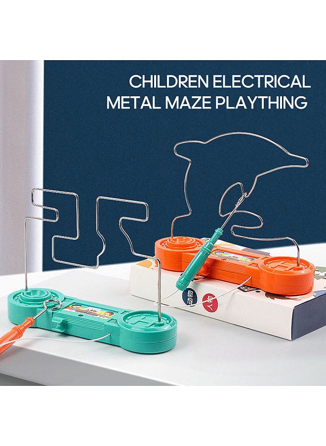 electrical metal maze child plaything child pk interactive challenge game dedicated training board battle game plaything