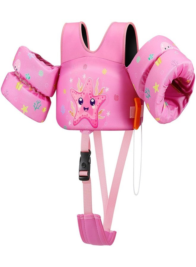 HeySplash Toddler Swim Vest, Toddler Floaties Fit 13-30 Lbs, Puddle Kids Jumper with Adjustable Strap, Pool Float Jacket Arm Floaties Baby Floatie Water Wing, Pool Sea Swimming Aid - Image 1