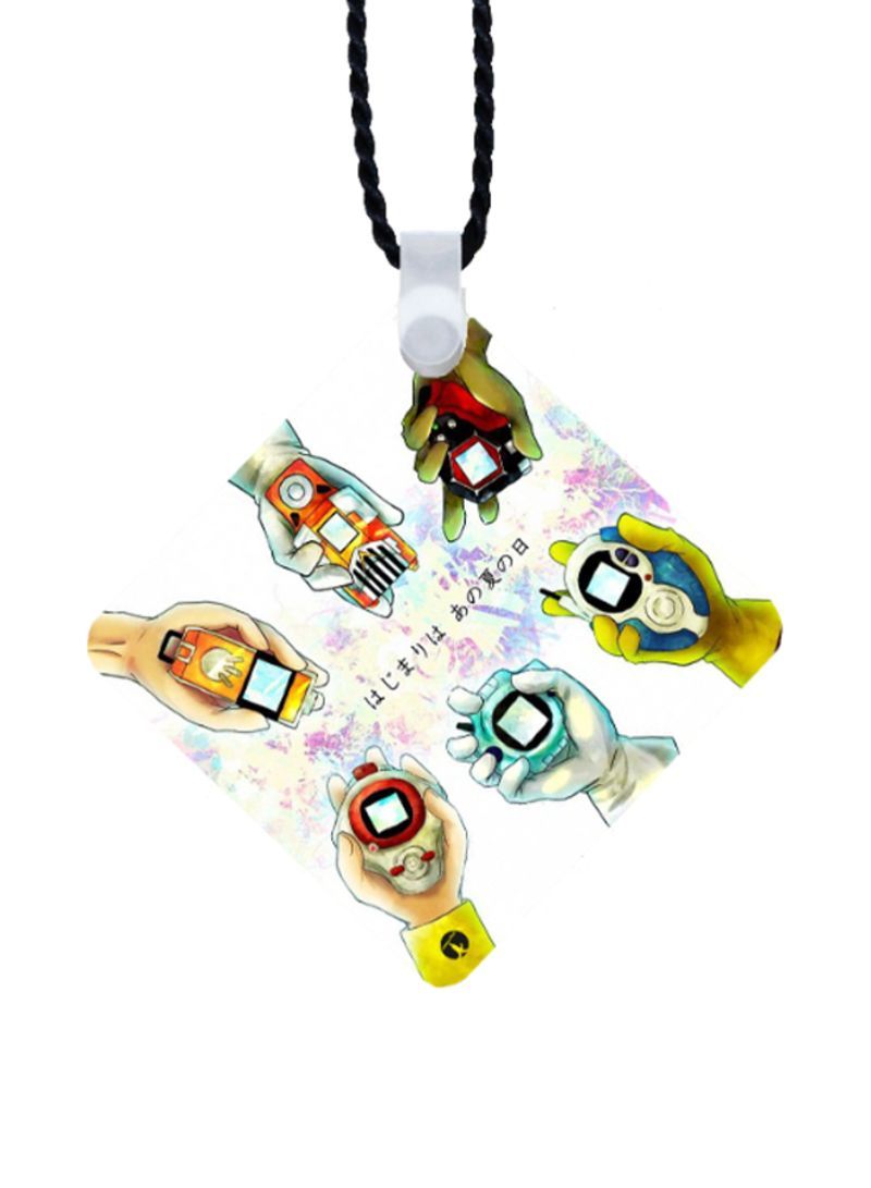RKN Digimon Printed Car Mirror Pendant - Image 1