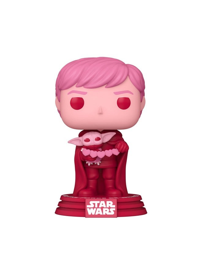 Funko Pop Star Wars: Valentines Luke Skywalker & Grogu - Image 3
