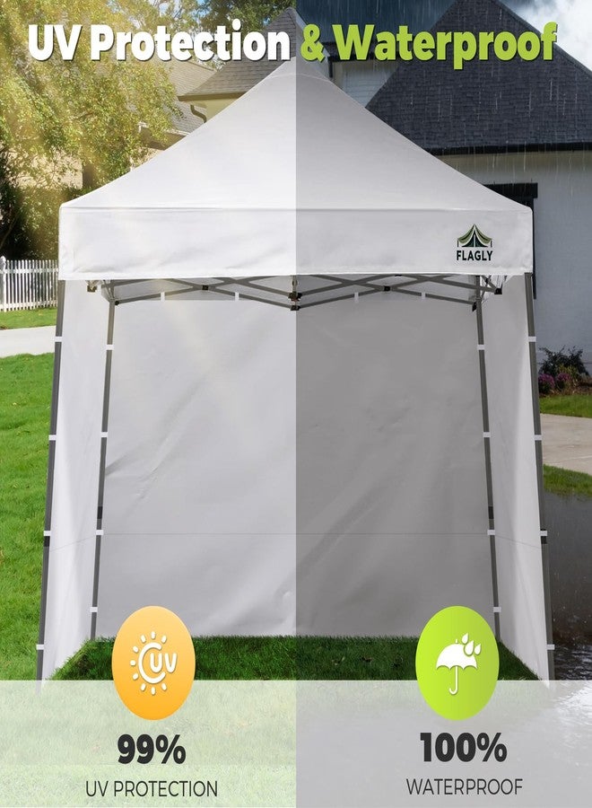 Flagly Slant Leg Canopy Sidewalls 3 Pcs (8x10ft) - Image 3