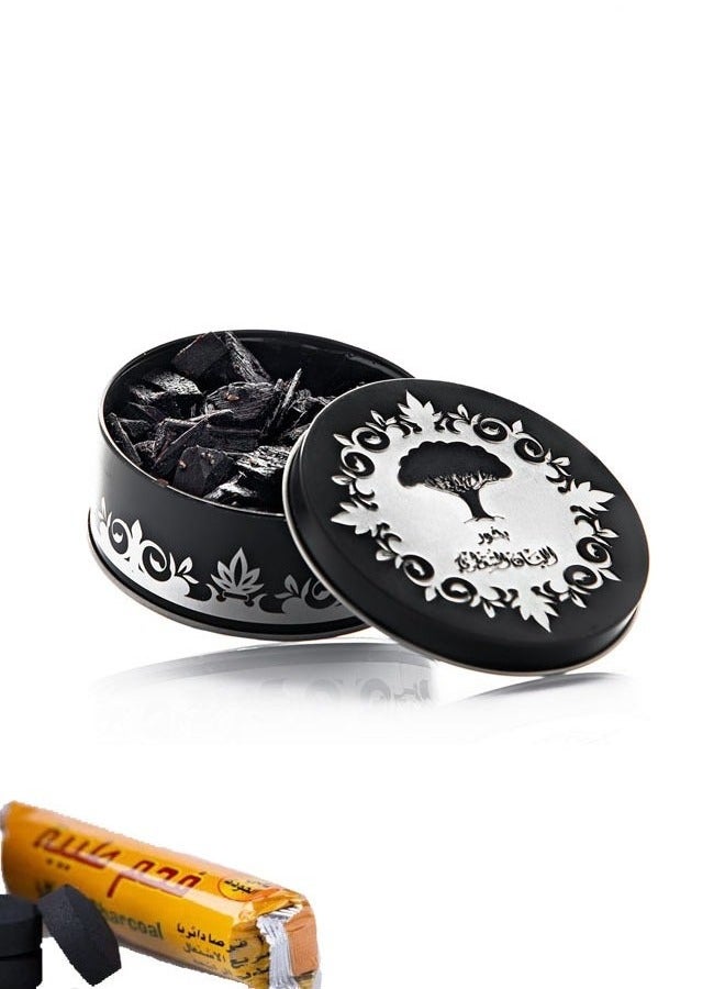 Banafa 4 pieces of Socotra frankincense with charcoal, 70 grams - Image 2