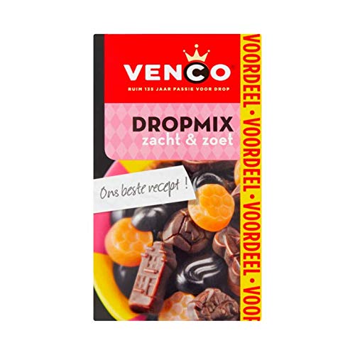 Venco Liquorice Drop Mix Soft Sweet Zacht Zoet 475 g 168 oz 1 Box