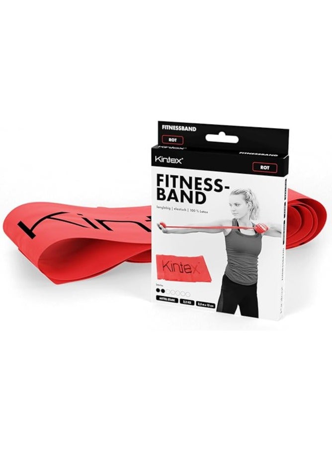 كينتيكس حزام اللياقة البدنية من كينتكس، حزام المقاومة ونقاط القوة - أحمر - Image 1