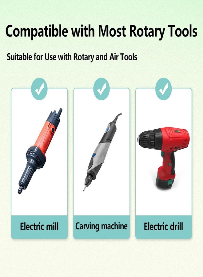 يافيجي أقراص قطع الماس من YAFIYGI، 5 قطع، 60 مم مع دعامات، ساق 1/8 بوصة، شفرة حجرية، أداة دوارة صغيرة مثالية لقطع الزجاج والبلاستيك واليشم والمعادن والحجر والبلاط والرخام، قاطع دوار (2.36 بوصة) - Image 3
