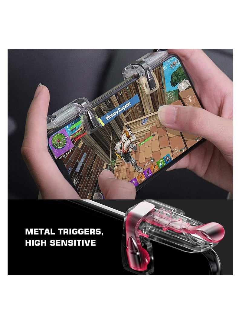 Trigger For Game Firestick Grip Game Mount Bracket Trigger Fire Button Aim Key Transparen Shooting Clips  - Image 4