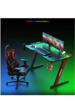 Ergonomic Gaming and Computer Desk with LED Lights 120 CM - pzsku/ZE9617A689D84810A4F3BZ/45/_/1732544416/563e0066-38bf-499b-8714-3b2ba76c72d6