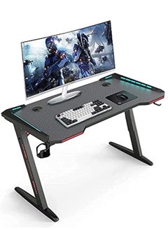 Ergonomic Gaming and Computer Desk with LED Lights 120 CM - pzsku/ZE9617A689D84810A4F3BZ/45/_/1732544416/fa6e9624-eb62-4ebc-9faa-3ae0a2d0922d