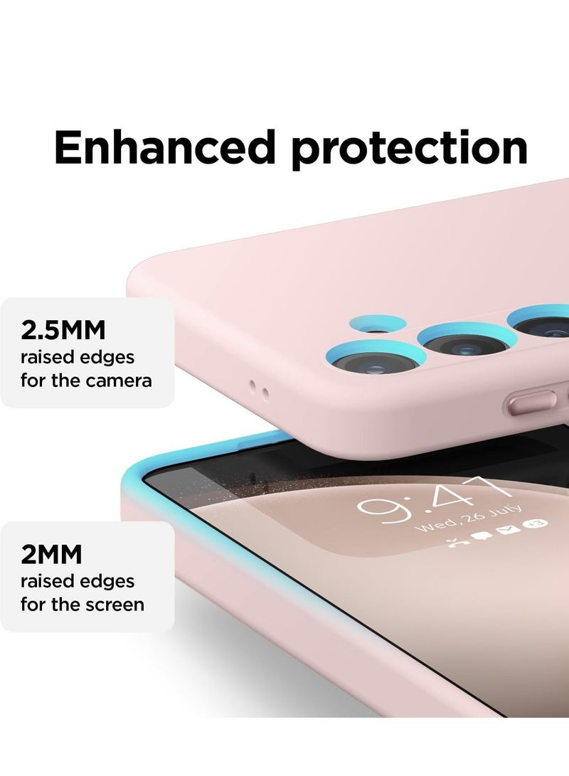 BORTONY Samsung Galaxy A15 Case Cover Flexible Soft Silicone Slim Fit Case for Galaxy A15 Anti Scratch with Inside Microfiber Lining Shockproof Protective Phone Case for Galaxy A15 4G/5G 6.5 inch - Image 3