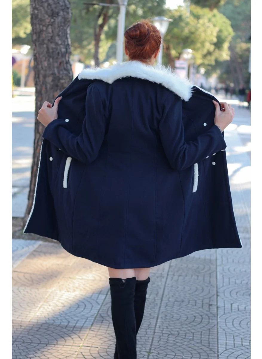 Barbora Winter Casual Cashmere Women's Coat