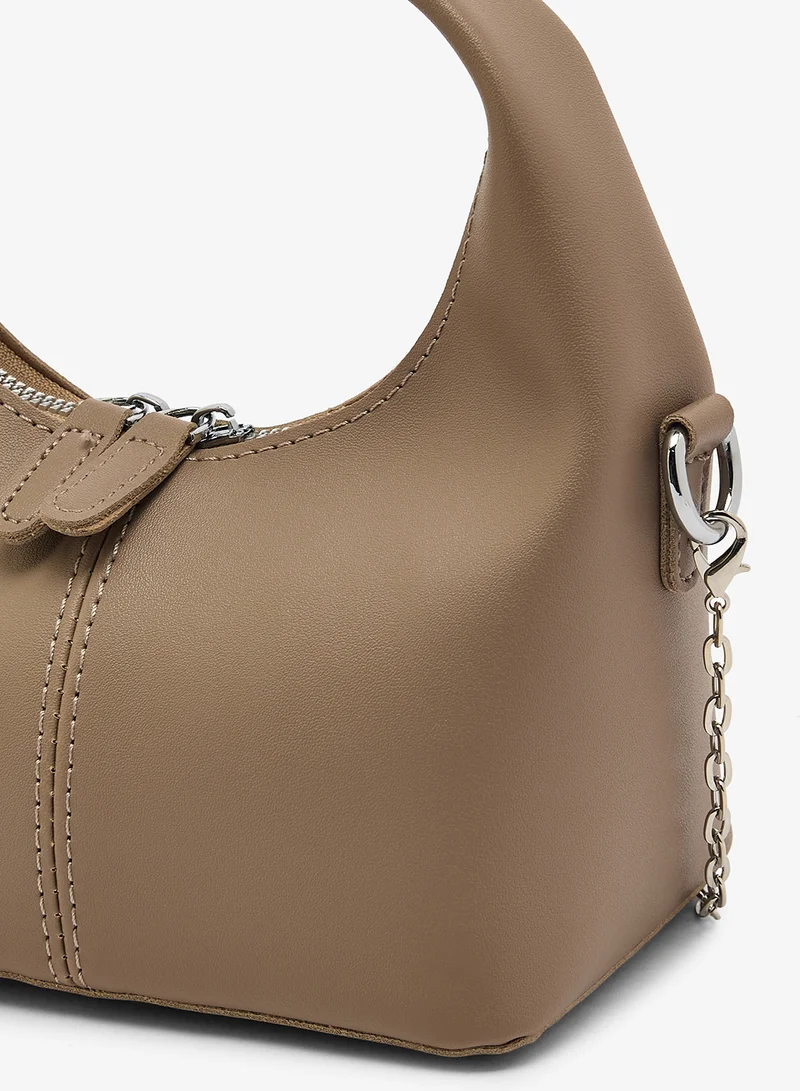 ELLA Nude Classic PU Top Handle Crossbody for Women | Best Price UAE