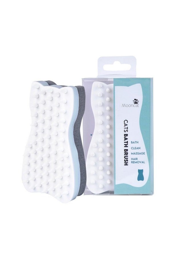 Mooncat Cat Grooming Brush - For Shedding, Long or Short Haired Cats, Removes Mats, Tangles, and Loose Fur - Massage Comb for Indoor Kittens - Image 1