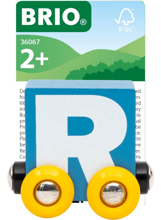 BRIO - Letter Train R | Wooden Train Set Accessory Toy for Kids Age 2 Years Up - Image 2