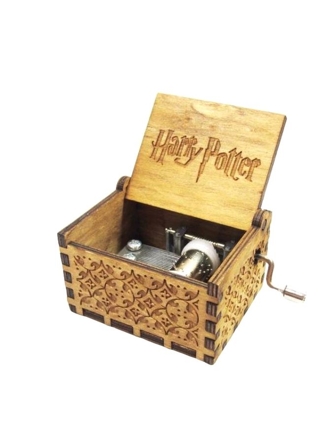 NIBEMINENT Harry Potter Wooden Music Box Brown 