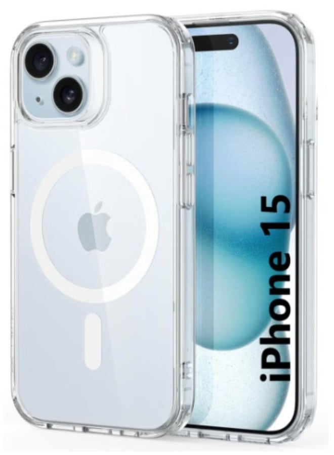 RTZ Protection cover for iPhone 15 , supports MagSafe, anti-yellowing and anti-scratch.