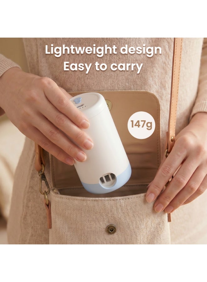 FEELSO Portable Electric Vacuum Pump for Travel, USB Rechargeable Air Pump for Clothes - Image 5