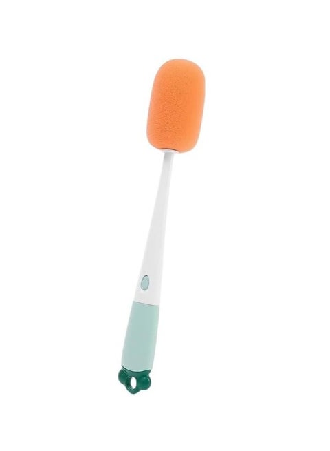 3-in-1 Detachable Carrot Cup Brush, Long Handle Bottle and Teat Cleaning Brush