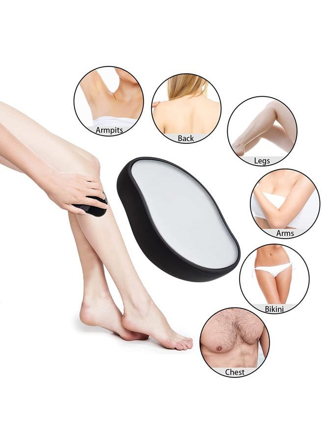 NATURE NATION - Crystal Hair Eraser for Women and Men, Magic Hair Eraser Crystal Hair Remover, Painless Exfoliation Hair Removal Tool for Arms Legs Back - Image 1