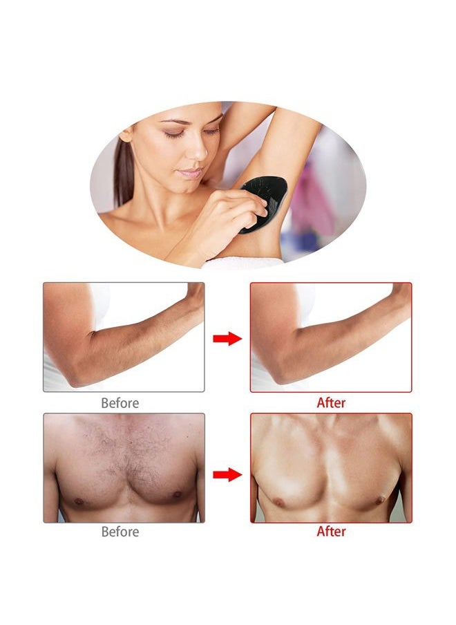 NATURE NATION - Crystal Hair Eraser for Women and Men, Magic Hair Eraser Crystal Hair Remover, Painless Exfoliation Hair Removal Tool for Arms Legs Back - Image 1
