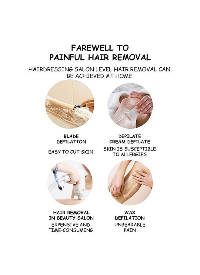 NATURE NATION - Crystal Hair Eraser for Women and Men, Magic Hair Eraser Crystal Hair Remover, Painless Exfoliation Hair Removal Tool for Arms Legs Back - Image 1