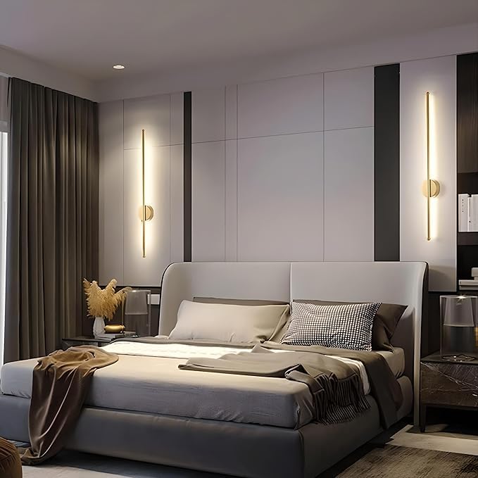 FILLISKA Led Wall Highlighter Light, 3-in-1 Colour Changing, Luxurious Wall Decor (18 Watt Sleek Gold-098)(2 Year Warranty) - Image 2