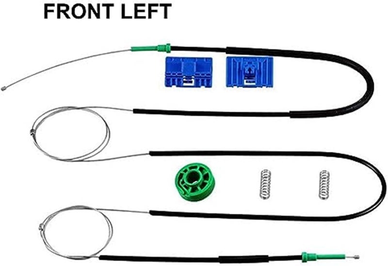 Wivplex Car Window Regulator Repair Kit for A6 C5 1997-2005 - Image 2