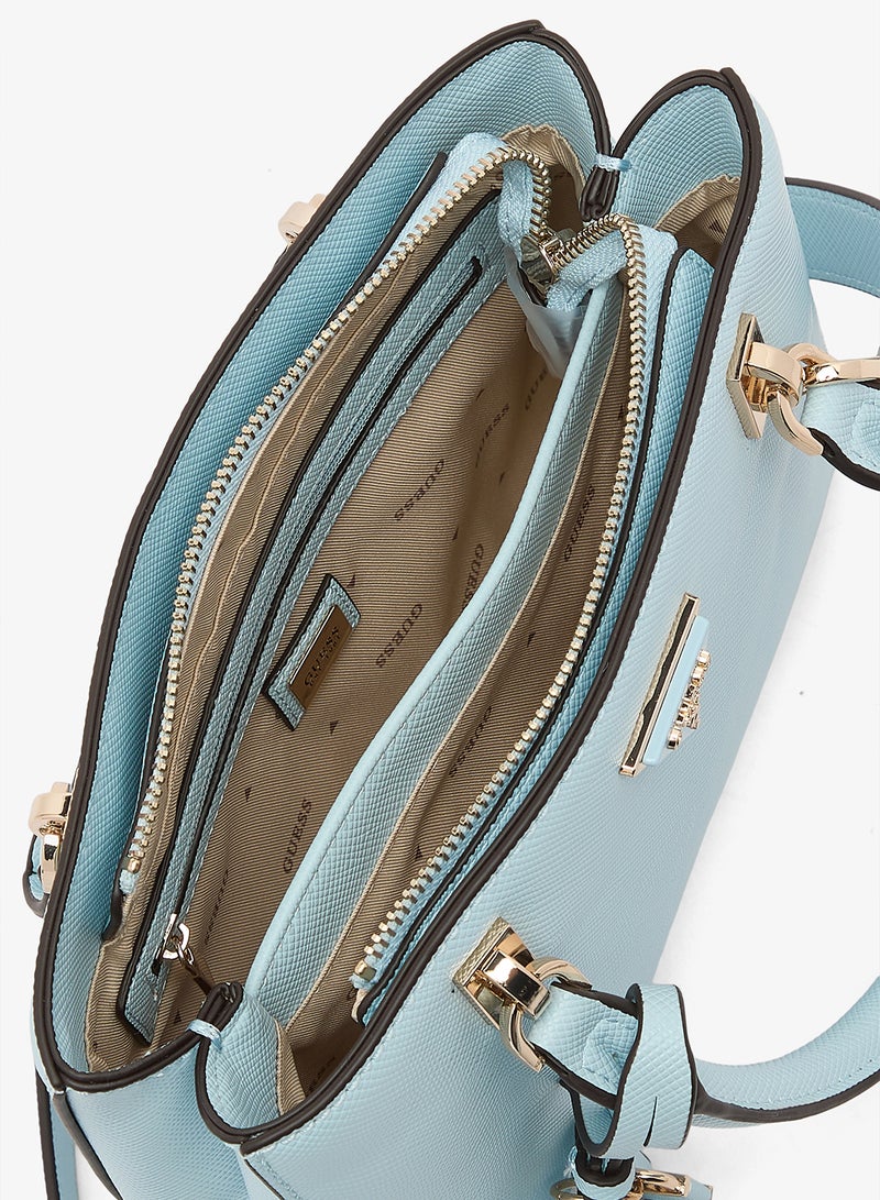 GUESS Noelle II Small Satchel Bag - Image 4